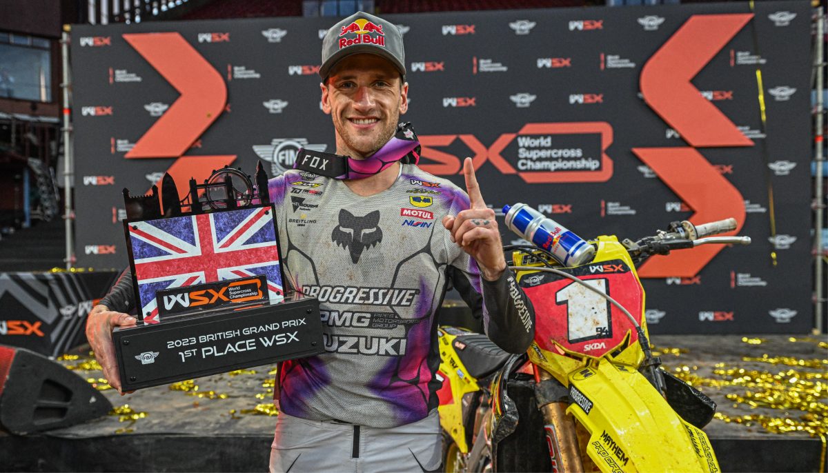 WSX 2023 British GP Birmingham Roczen Trophy