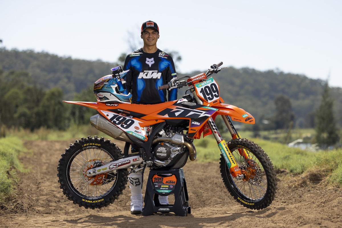 Nathan Crawford.582271 2024 Ktm Racing Team Launch Motocross 2024 Racing Team Photoshoot