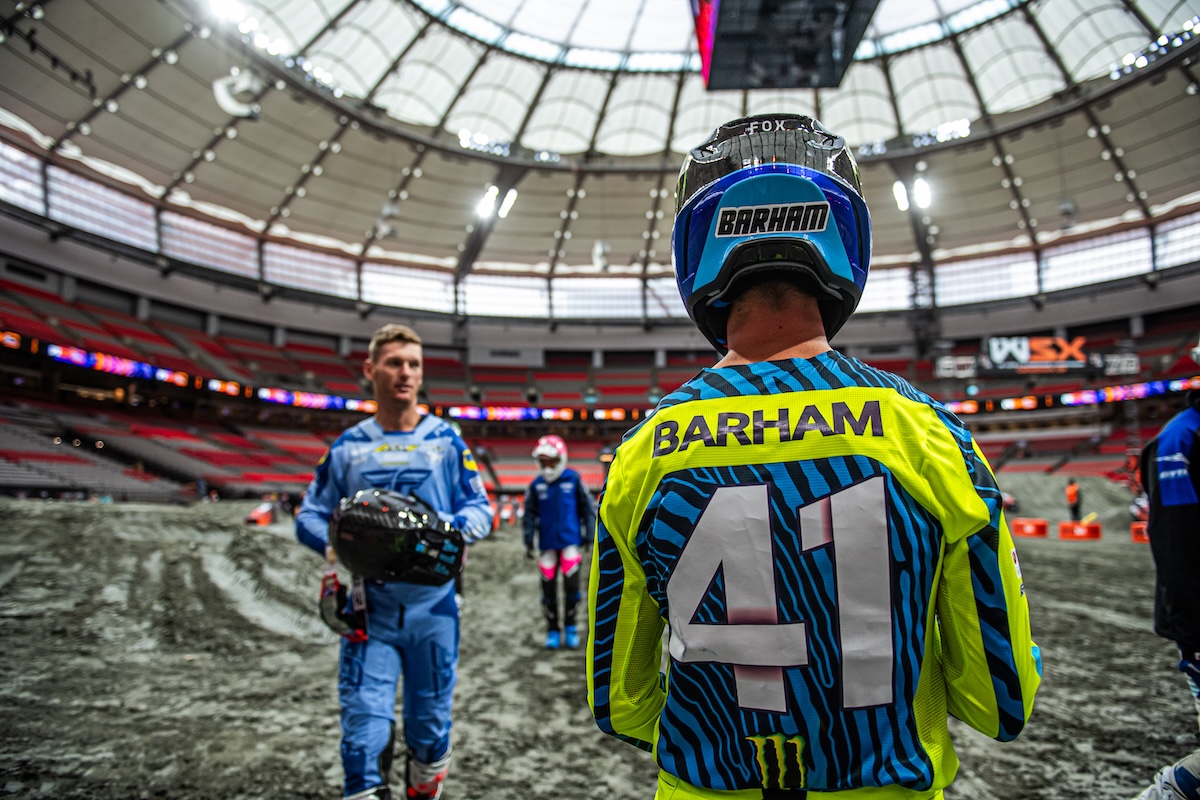 Australian WSX riders: Kaleb Barham